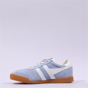 Gola Elan Retro T Toe Gumsole Trainer - Baby Blue